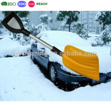 heavy duty plastic long handle snow shovel